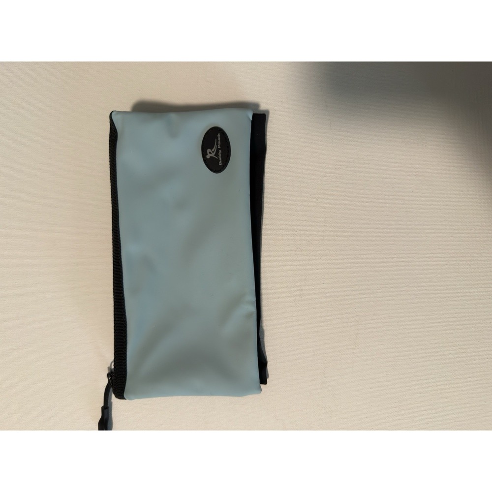 Buddy Pouch Light‎ Blue & Black Magnetic Closure